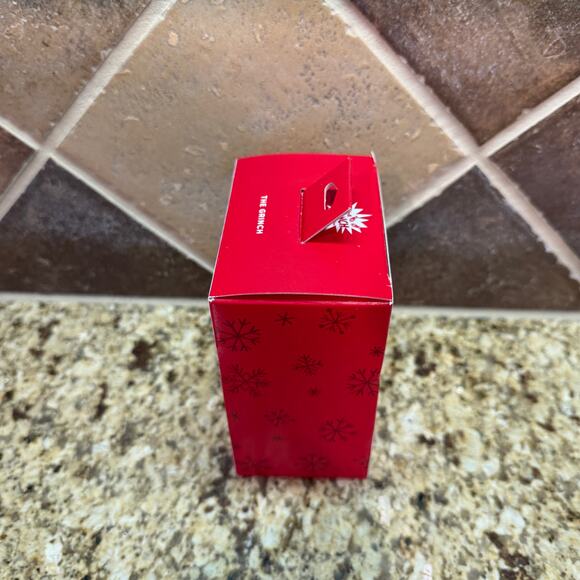 New Hallmark Dr. Seuss How the Grinch Stole Christmas in Santa Hat Ornament - Picture 7 of 7